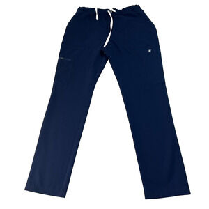 Figs Pants Mens Size Large Cairo Cargo Scrub Blue Technical Collection